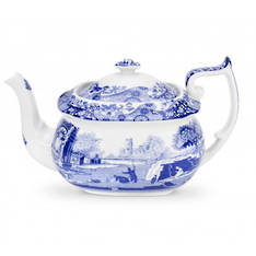Blue Italian Tea Pot