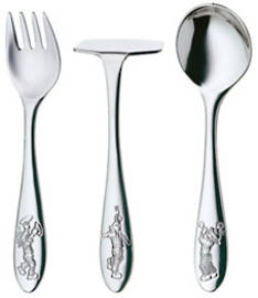 'Clowns' Children's Cutlery Set
