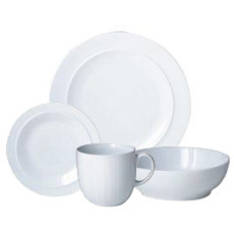 Denby White 16 Piece Set