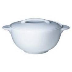Denby White Covered Vegetable Dish