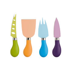 Zassenhaus Cheese Set Coloured