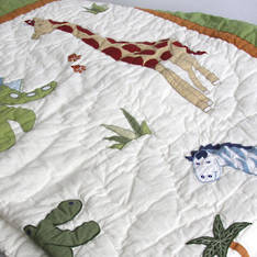 Dinosaurs & Jungle Animals Quilt