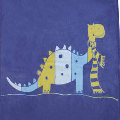 Dinosaur Blanket Blue