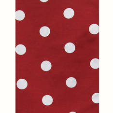 Spots Tea Towel Red