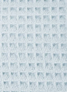 Waffle Blanket Ice Blue