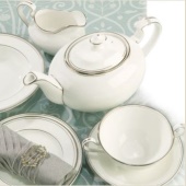 Aynsley Corona Platinum Dinnerware Aynsley Corona Platinum Dinnerware