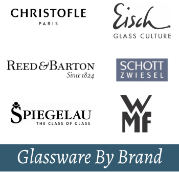 Glassware by brand
